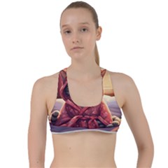 Cat 2 Criss Cross Racerback Sports Bra by 2607694a