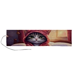 Cat 2 Roll Up Canvas Pencil Holder (l) by 2607694a