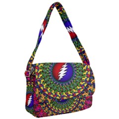 Grateful Dead Bear Pattern Courier Bag