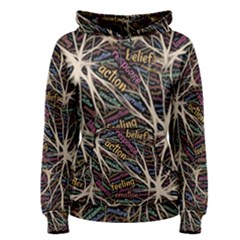 Mental Human Experience Mindset Pattern Women s Pullover Hoodie