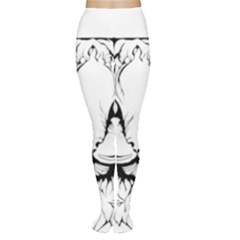 Cat - Artistic Paper Cut Tights