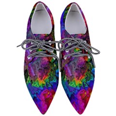 Pride Marble Pointed Oxford Shoes by MRNStudios