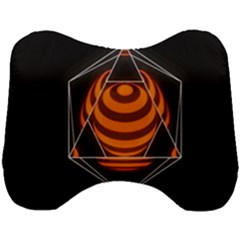 Geometry Head Support Cushion by Sparkle