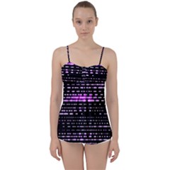 Purplestars Babydoll Tankini Top by Sparkle