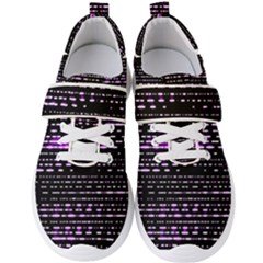 Purplestars Men s Velcro Strap Shoes