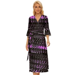 Purplestars Midsummer Wrap Dress by Sparkle