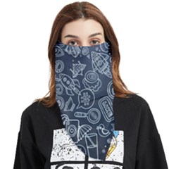 Internet Planet Drink Computer Face Covering Bandana (triangle)