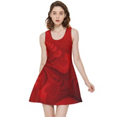Lachs Kl Rotweissschwarz Kl Inside Out Reversible Sleeveless Dress