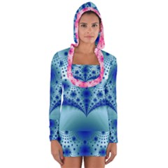 Pattern 2 Long Sleeve Hooded T-shirt by 2607694c