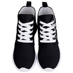 Schwarz Katze Punk Women s Lightweight High Top Sneakers