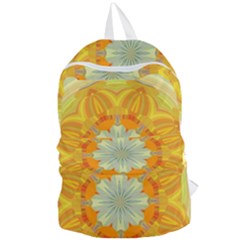 Sunshine Sunny Sun Abstract Yellow Foldable Lightweight Backpack