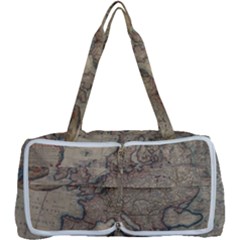 Old Vintage Classic Map Of Europe Multi Function Bag