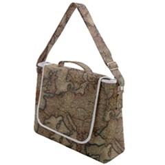 Old Vintage Classic Map Of Europe Box Up Messenger Bag