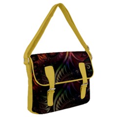 Gelb Fractal Buckle Messenger Bag