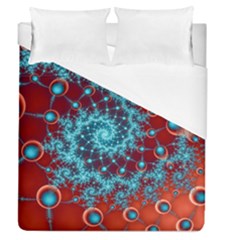 Fractal Pattern Background Duvet Cover (queen Size)