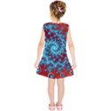 Fractal Pattern Background Kids  Tunic Dress View2