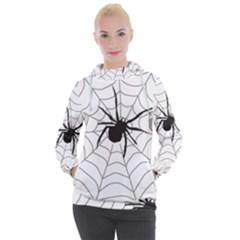 Spider Web Women s Hooded Pullover