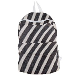 Zebra Zebra Pattern Zebra Fur Zebra Print Strip Foldable Lightweight Backpack