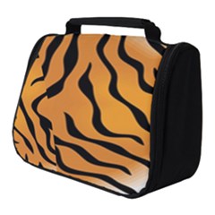 Tiger Skin Pattern Full Print Travel Pouch (small)