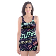 Experience Feeling Clothing Self Skater Dress Swimsuit