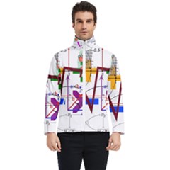 Mathematics Formula Physics School Men s Bomber Jacket