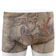 Old Vintage Classic Map Of Europe Men s Boxer Briefs by Paksenen