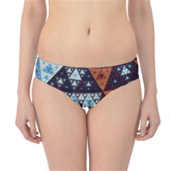 Fractal Triangle Geometric Abstract Pattern Hipster Bikini Bottoms