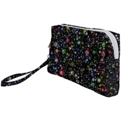 Universe Star Planet Galaxy Wristlet Pouch Bag (small)