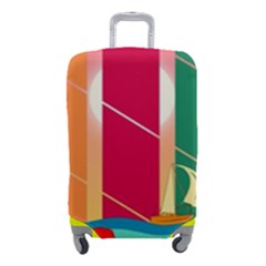 Digital Graphic Clip Art Beach Luggage Cover (small) by Proyonanggan