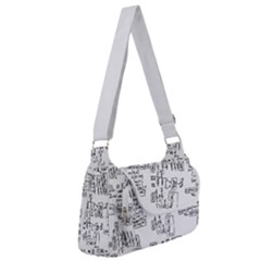 Blackboard Algorithms Black And White Pattern Multipack Bag by dflcprintsclothing