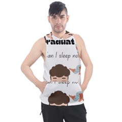 I Graduated Can I Sleep Now  Men s Sleeveless Hoodie by Strawcherrys10