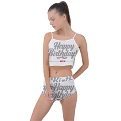 Birthday  Summer Cropped Co-ord Set by didisemporium