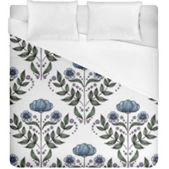 Flower Seamless Pattern Victorian Duvet Cover (king Size) by Loisa77