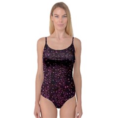 Glitter Light Lights Pastel Pattern Style Texture Camisole Leotard 