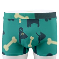 Happy Dogs Animals Pattern Men s Boxer Briefs by Ket1n9