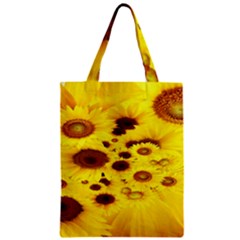 Beautiful Sunflowers Zipper Classic Tote Bag