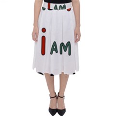 America  I Am Race Classic Midi Skirt