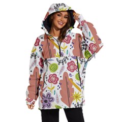 Summer Flowers Spring Background Women s Ski And Snowboard Waterproof Breathable Jacket by Grandong