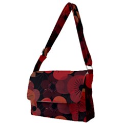 Flower Floral Flora Nature Pattern Background Backdrop Full Print Messenger Bag (s)