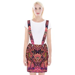 Trippy Garland Braces Suspender Skirt