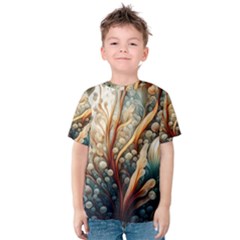 Undersea Dreams Saltwater Ocean Kids  Cotton T-shirt