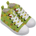 Art Fruits Pattern Kids  Mid-Top Canvas Sneakers View3