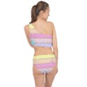 Pastel, Butterfly, Spring, Stripes, Spliced Up Two Piece Swimsuit View2