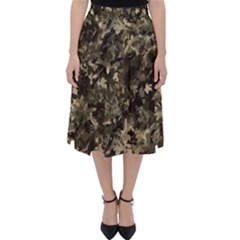 Camouflage Army Survival Uniform Classic Midi Skirt