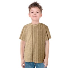 Brown Cardboard Texture Macro, Cardboard, Cardboard Kids  Cotton T-shirt