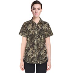 Camouflage Army Survival Uniform Women s Short Sleeve Shirt