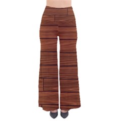 Seamless Wooden Planks Brown Wooden Background So Vintage Palazzo Pants