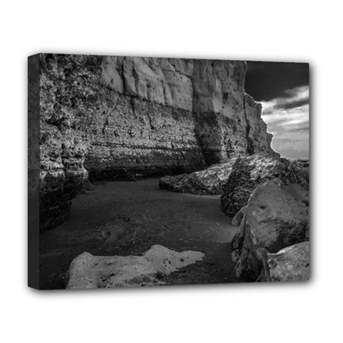 Timeless Shores, Las Grutas Beach, Rio Negro, Argentina Deluxe Canvas 20  X 16  (stretched)