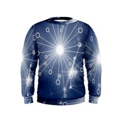 Network Technology Connection Kids  Sweatshirt