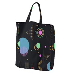 Colartive, Aesthetic, Amoled, Black, Colorful, Desenho Giant Grocery Tote